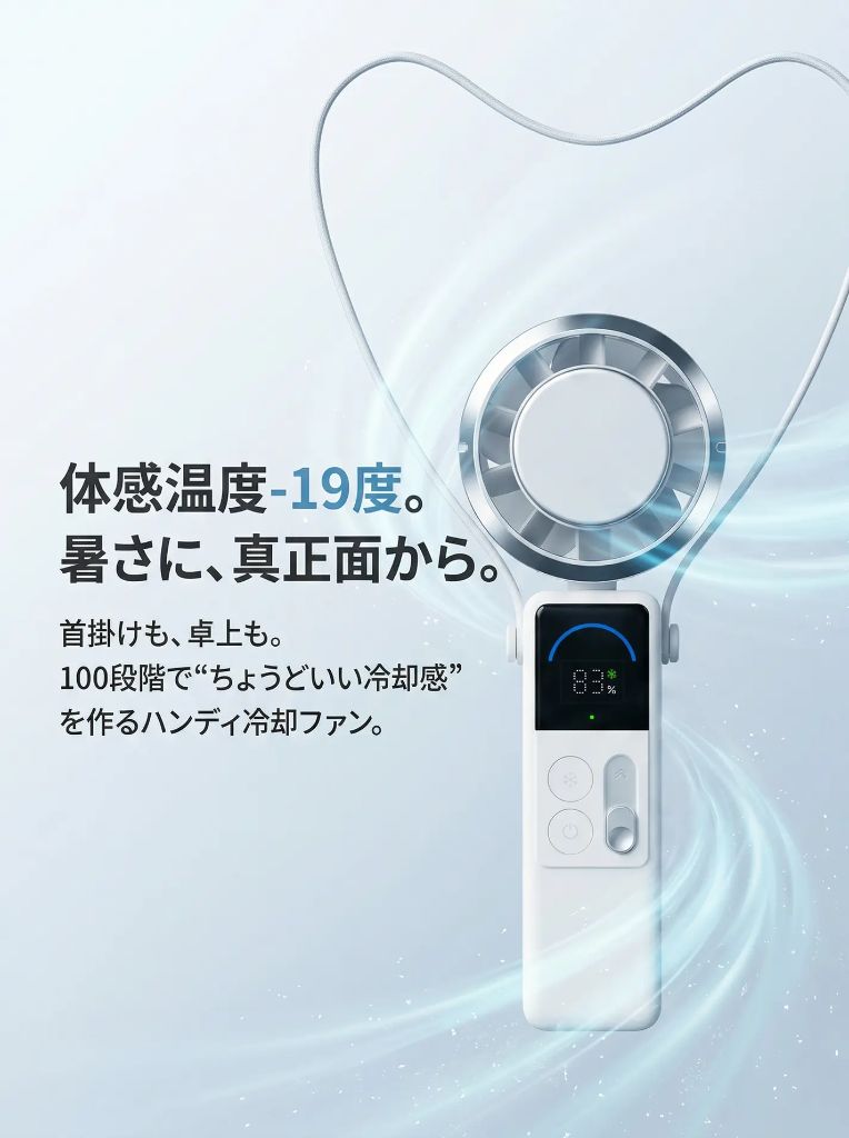 体感温度-19度。暑さに、真正面から。